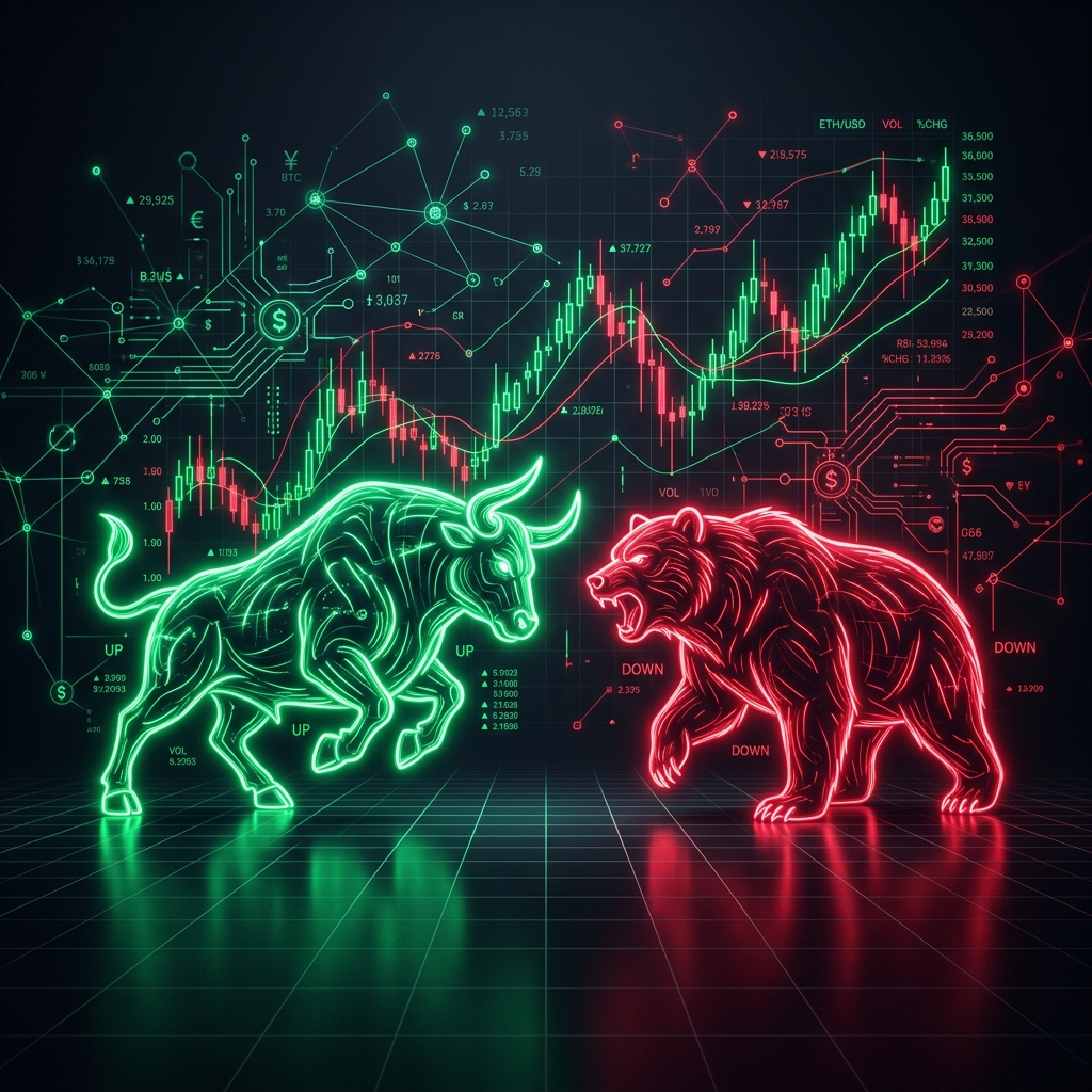 Trading Background Pattern